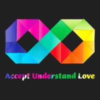 Accept Understand Love Infinity Autism Awareness T Shirt Ladies Polo Shirt | Artistshot