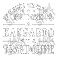 Kangaroo On A Trampoline Gymnast Trampolining Take Out Paper Bag - 14 X 10 X 15 1/2 | Artistshot