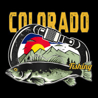 Retro Carabiner Colorado Fishing Raglan Baseball Tee V-neck Tee | Artistshot