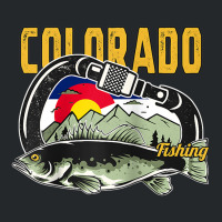 Retro Carabiner Colorado Fishing Raglan Baseball Tee Crewneck Sweatshirt | Artistshot