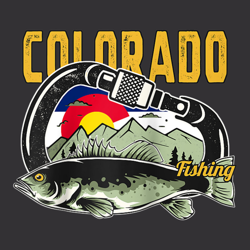 Retro Carabiner Colorado Fishing Raglan Baseball Tee Vintage Short | Artistshot