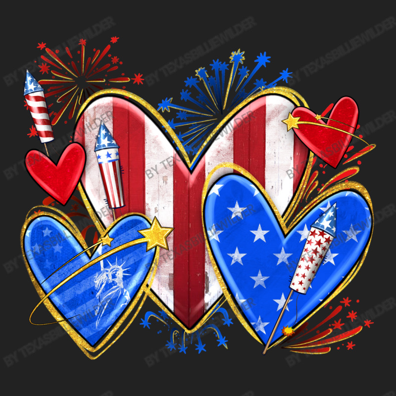 4th Of July Hearts Backpack | Artistshot