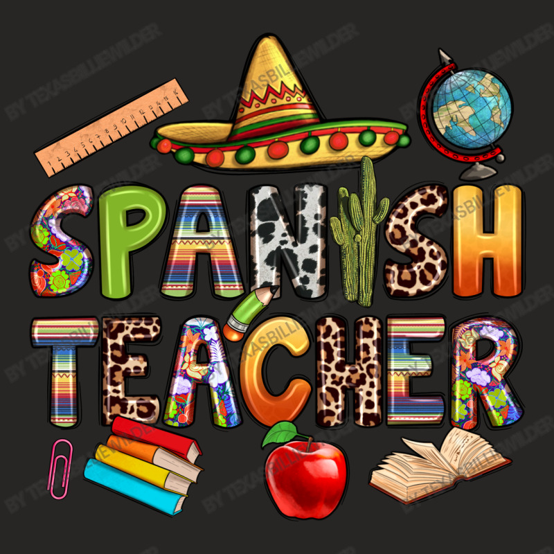 Spanish Teacher Ladies Fitted T-Shirt by texasbilliewilder | Artistshot