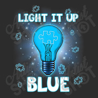 Light It Up Blue Autism I Wear Blue For Awareness Baseball Cap | Artistshot