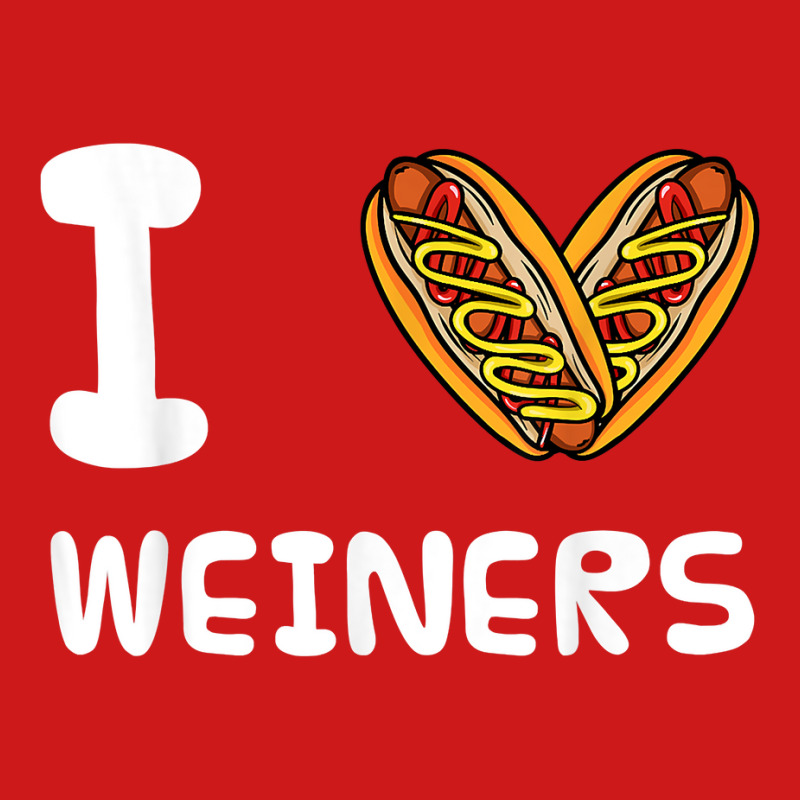 I Love Weiners Hotdogs Frankfurter Wiener Frank Sausage Bun T Shirt Baseball Cap by alaizws | Artistshot