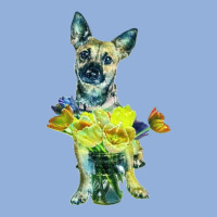 Cute Dog With Glass Jar Fille Racerback Tank | Artistshot