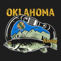 Retro Carabiner Oklahoma Fishing Premium Classic T-shirt | Artistshot