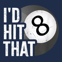 Mens Billiards Funny I'd Hit That Pool Balls Player 8 Eight Ball T Shi Baseball Cap | Artistshot