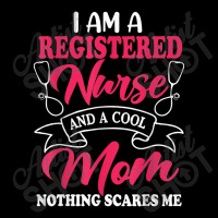 I Am A Registered Nurse And A Cool Mom Nothing Scares Me Women's V-neck T-shirt | Artistshot