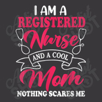 I Am A Registered Nurse And A Cool Mom Nothing Scares Me Ladies Curvy T-shirt | Artistshot