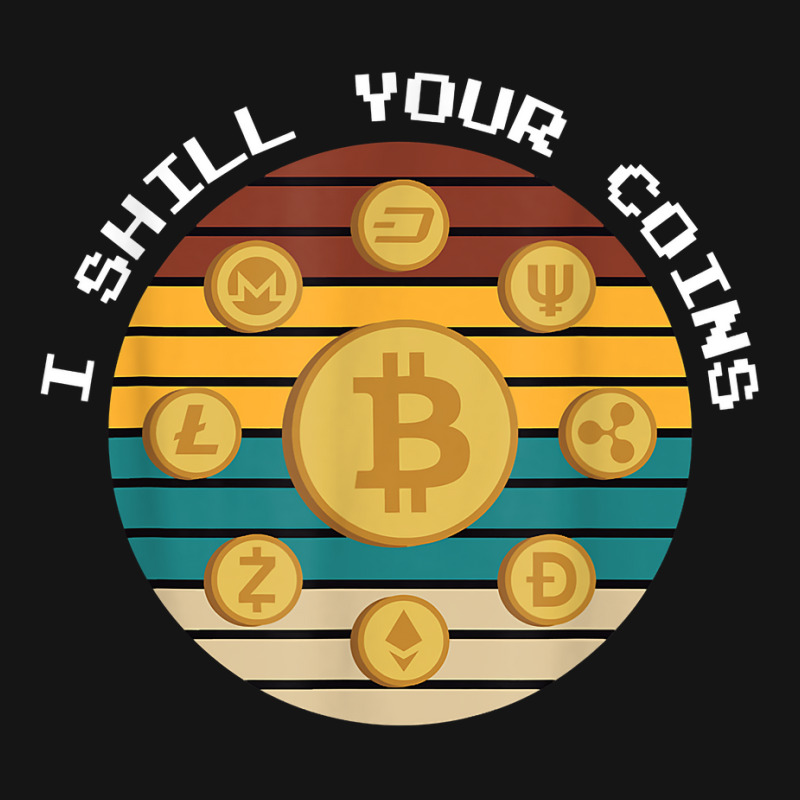 I Shill Your Coins Bitcoin Cryptocurrency Investor Trader T Shirt Mesh Cap | Artistshot