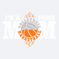 I'm A Proud Basketball Volleyball Mom  Combined Sports Trucker Cap | Artistshot