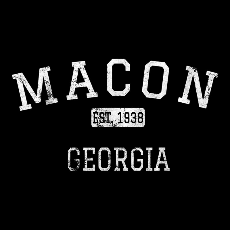 Macon Georgia Ga Vintage T Shirt Camo Snapback by h.avenaver | Artistshot