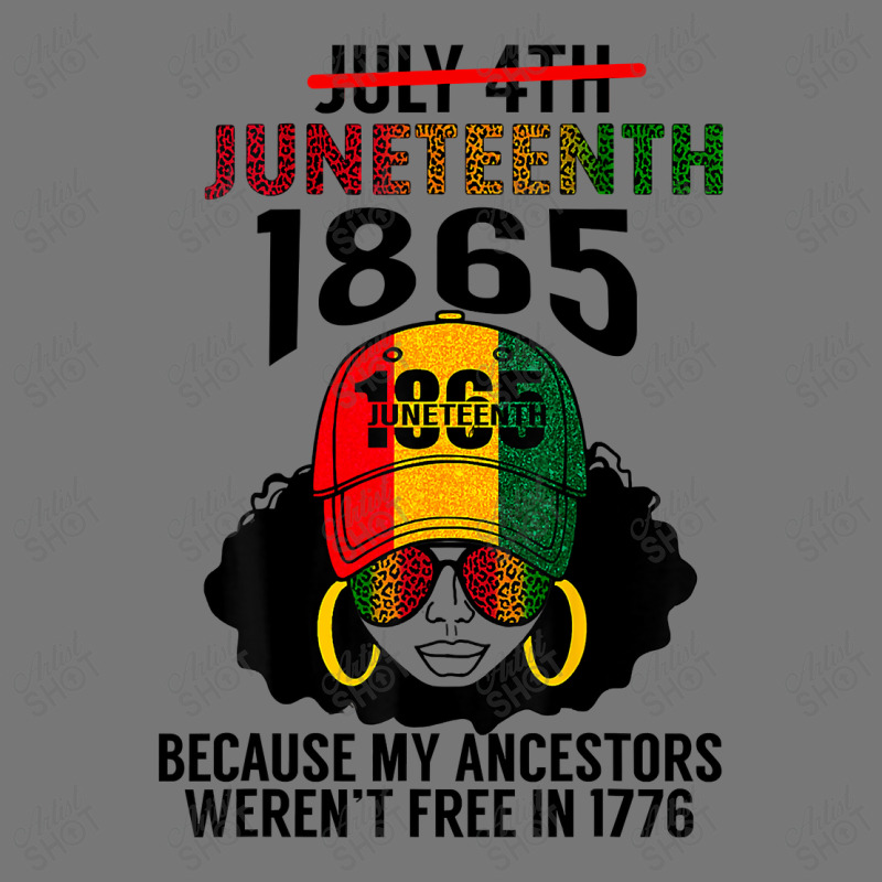 Juneteenth 1865 Because My Ancestors Weren't Free Black Girl Camo Snapback by nhan0105 | Artistshot