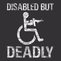 Disabled But Deadly Vintage Hoodie | Artistshot