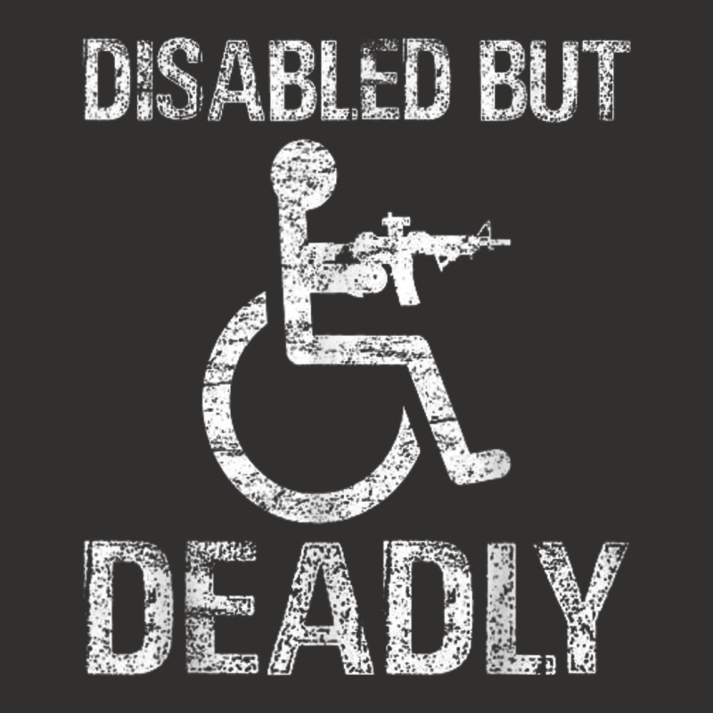 Disabled But Deadly Champion Hoodie by Vivu991 | Artistshot