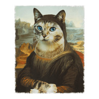 Mona Lisa Cat Debie Paper Bag - 10 X 5 X 13 | Artistshot