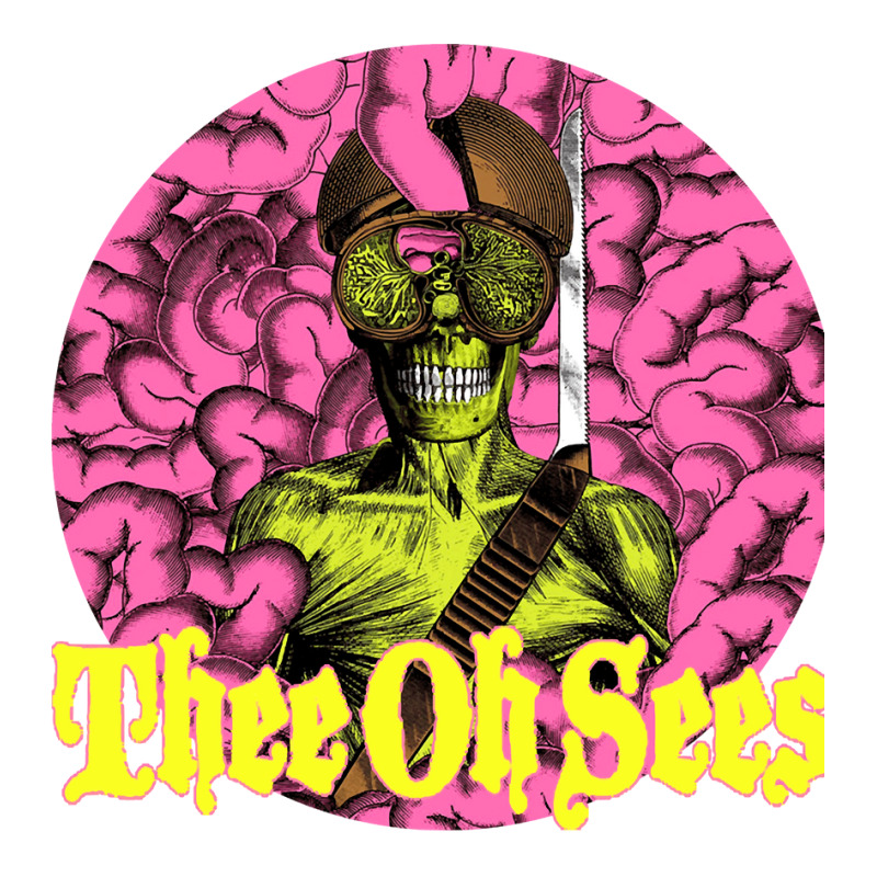 Thee Oh Sees Double Wine Paper Bag - 6 1/2 X 3 1/2 X 12 3/8 | Artistshot