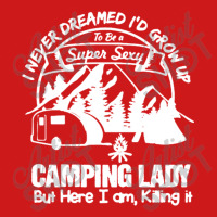 Camping Lady T Shirt T-shirt Baseball Cap | Artistshot