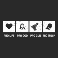 Vintage Donald Trump 2020 Pro Life Pro Gun Pro God Pro Trump 2020. Toddler T-shirt | Artistshot