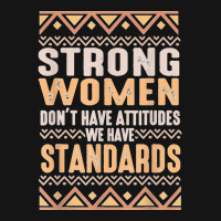 Black History Month Strong Women Have Standards Melanin T Shirt Mesh Cap | Artistshot