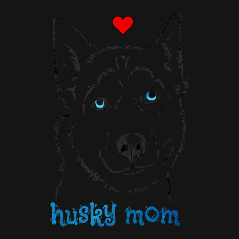 Husky Mom, Siberian Husky Lover, Husky Gift, Cute Husky T Shirt Mesh cap by jacolepachew | Artistshot