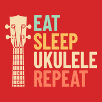 Eat Sleep Repeat T  Shirt Eat Sleep Ukulele Repeat Ukulele Headstock R Trucker Cap | Artistshot