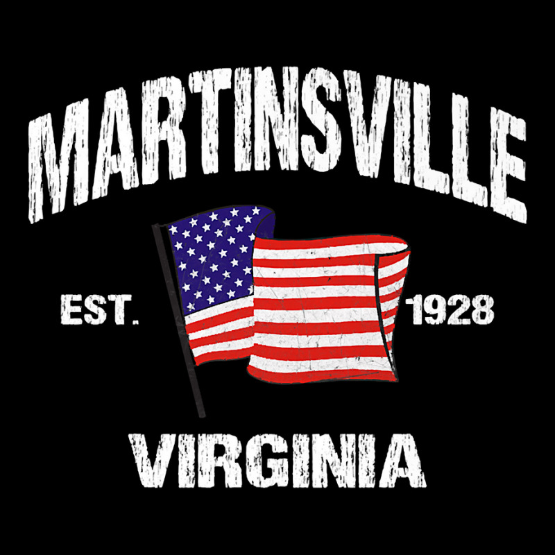 Martinsville Virginia Va Usa Stars & Stripes Vintage Style Premium Camo Snapback | Artistshot