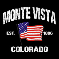 Monte Vista Colorado Co Usa Stars & Stripes Vintage Style Premium Camo Snapback | Artistshot