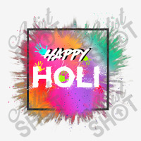 Happy Holi Color India Hindu Happy Holi Flat Bill Snapback Cap | Artistshot