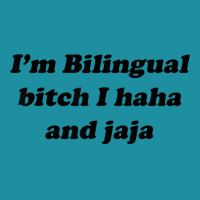 I'm Bilingual B.itch I Haha And Jaja T Shirt Flat Bill Snapback Cap | Artistshot