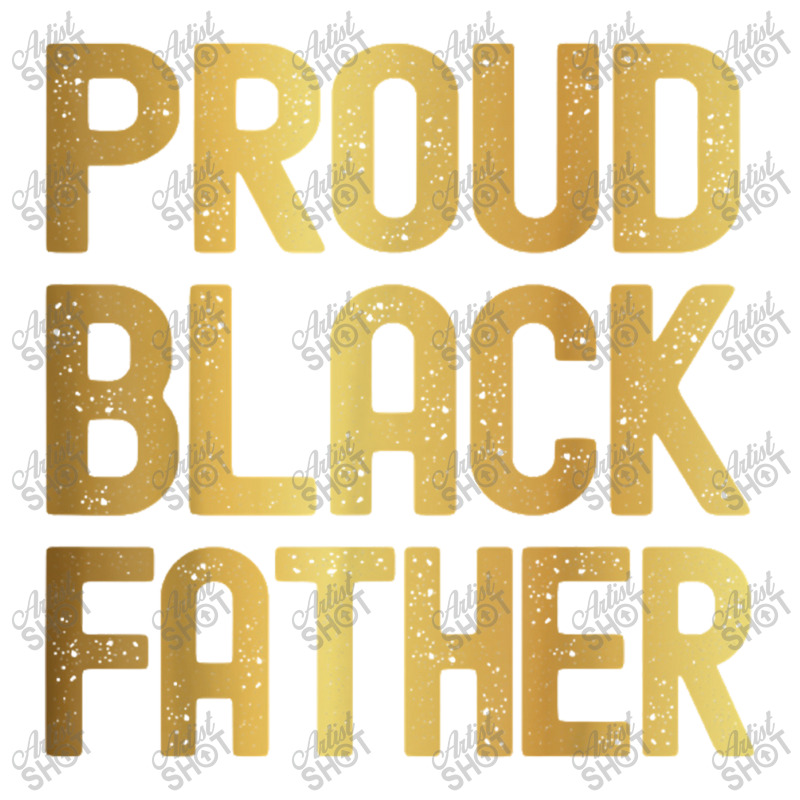 Proud Black Father Father's Day Black History Debie Paper Bag - 10 X 5 X 13 | Artistshot