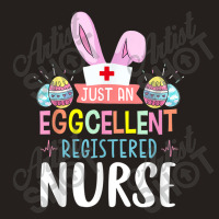 Just An Eggcellent Registered Nurse Cute Bunny Easter Women Tank Top | Artistshot