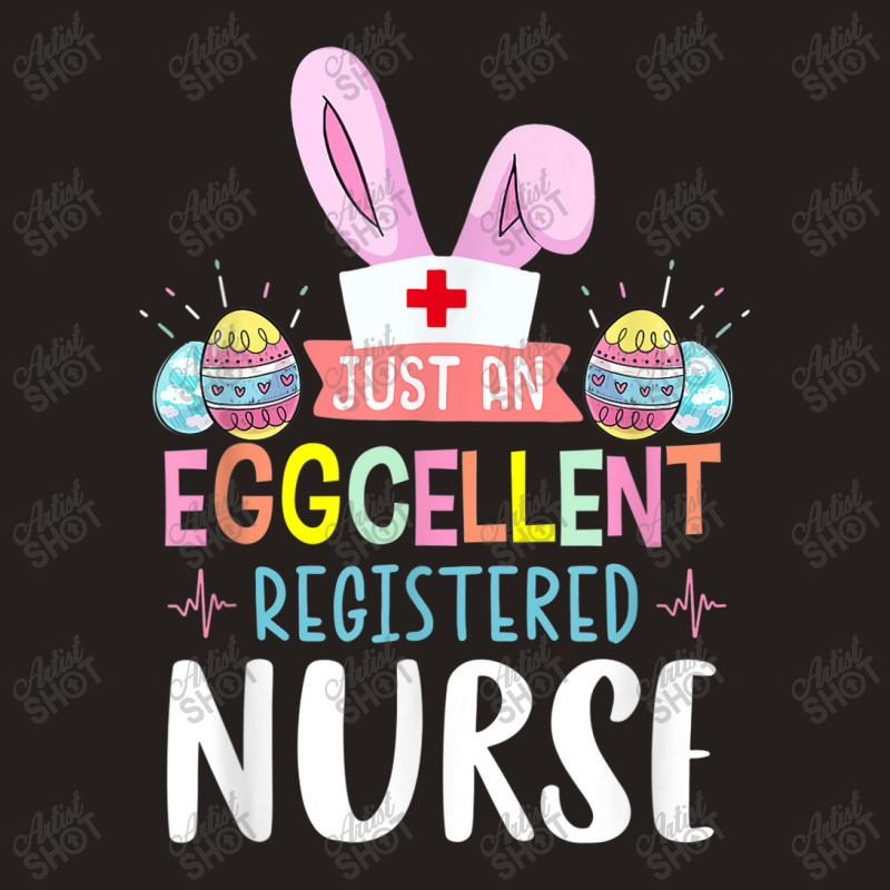 Just An Eggcellent Registered Nurse Cute Bunny Easter Women Tank Top | Artistshot