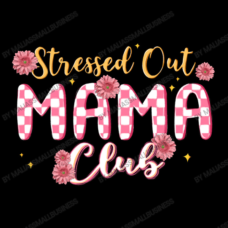 Stressed Out Mama Club Long Sleeve Baby Bodysuit by MaliasSmallBusiness | Artistshot