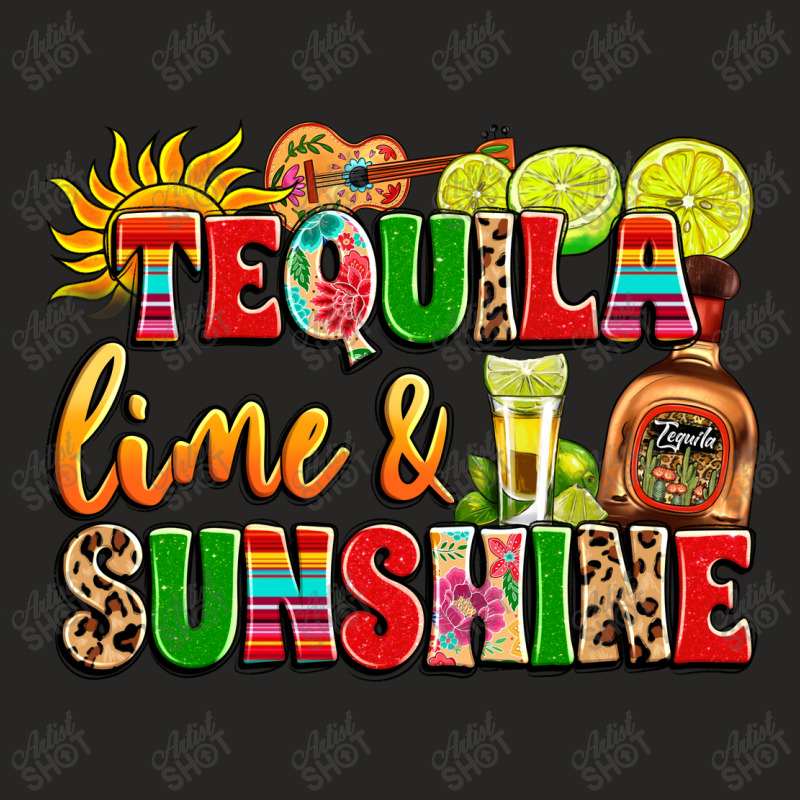 Tequila Lime And Sunshine Ladies Fitted T-Shirt by LillyAllenDesigns | Artistshot