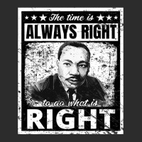 Martin Lur King Jr Mlk   Time Is Always Right Baseball Cap | Artistshot