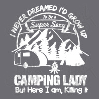 Camping Lady T Shirt T-shirt Mesh Cap | Artistshot