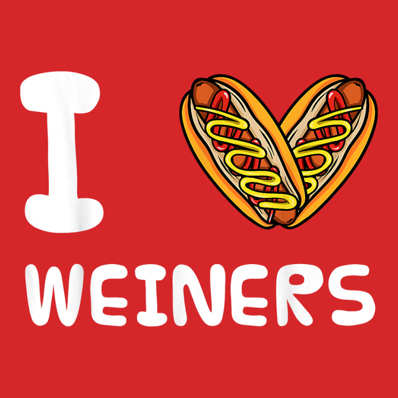 I Love Weiners Hotdogs Frankfurter Wiener Frank Sausage Bun T Shirt Trucker Cap by alaizws | Artistshot