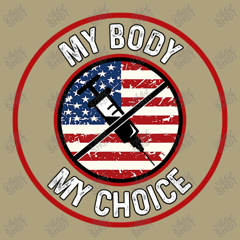 My Body My Choice Anti, Vaccination No Forced Vaccines Flat Bill Snapback Cap by CUSER3146 | Artistshot