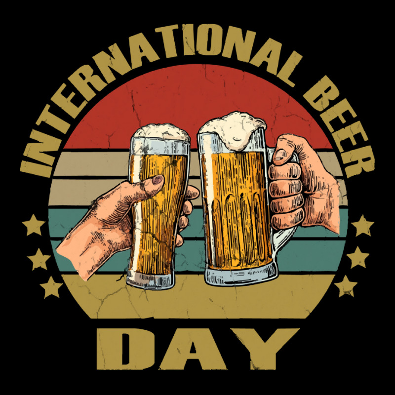 International Beer Day Gift T  Shirt International Beer Day T  Shirt Flat Bill Snapback Cap by awfulelectronic | Artistshot