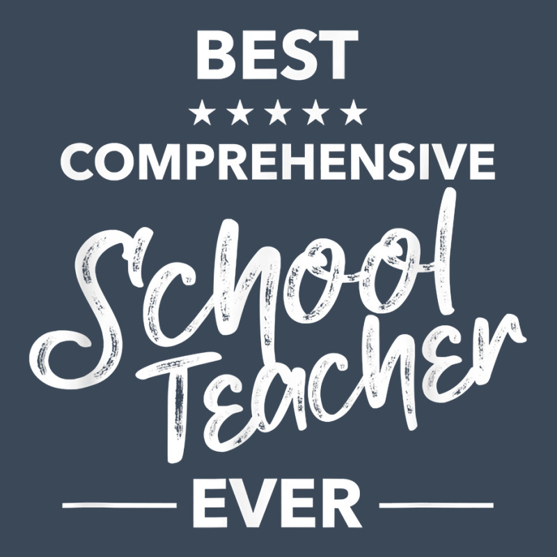 Best Comprehensive School Teacher Ever Cool Ranking Students T Shirt Flat Bill Snapback Cap | Artistshot