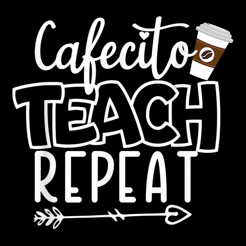 Cafecito Teach Repeat Bilingual Spanish Teacher Bilingue T Shirt Flat Bill Snapback Cap by mikidicosmo | Artistshot