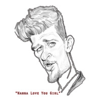 Robin Thicke Jumbo Paper Bag - 18 X 7 X 18 3/4 | Artistshot