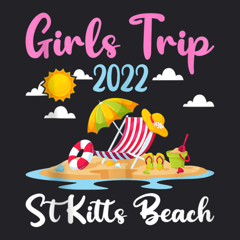 Summer Vacation Girls Trip 2022 Lost Paradise St Kitts Beach Tank Top Youth Tee by Tiktify | Artistshot