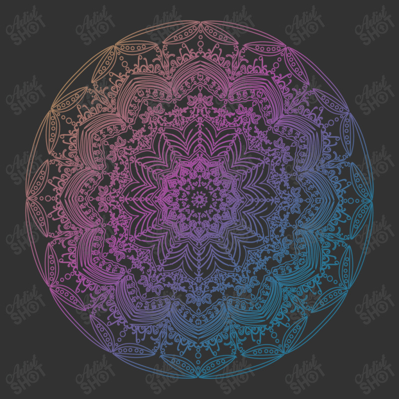 Mandala Gradient With Pastel Colour Baby Bodysuit by chris299 | Artistshot