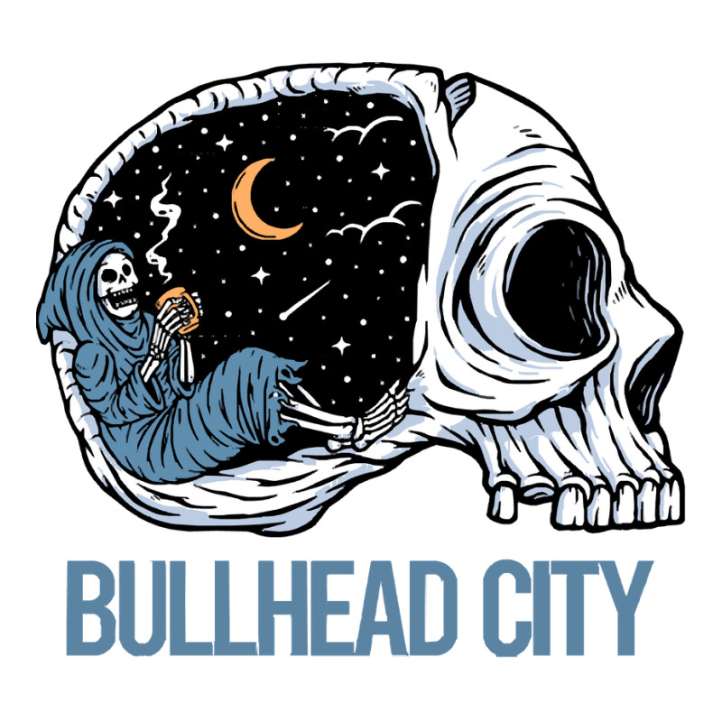 Bullhead City T  Shirt Chilling Skeleton Bullhead City T  Shirt Take Out Paper Bag - 14 X 10 X 15 1/2 | Artistshot