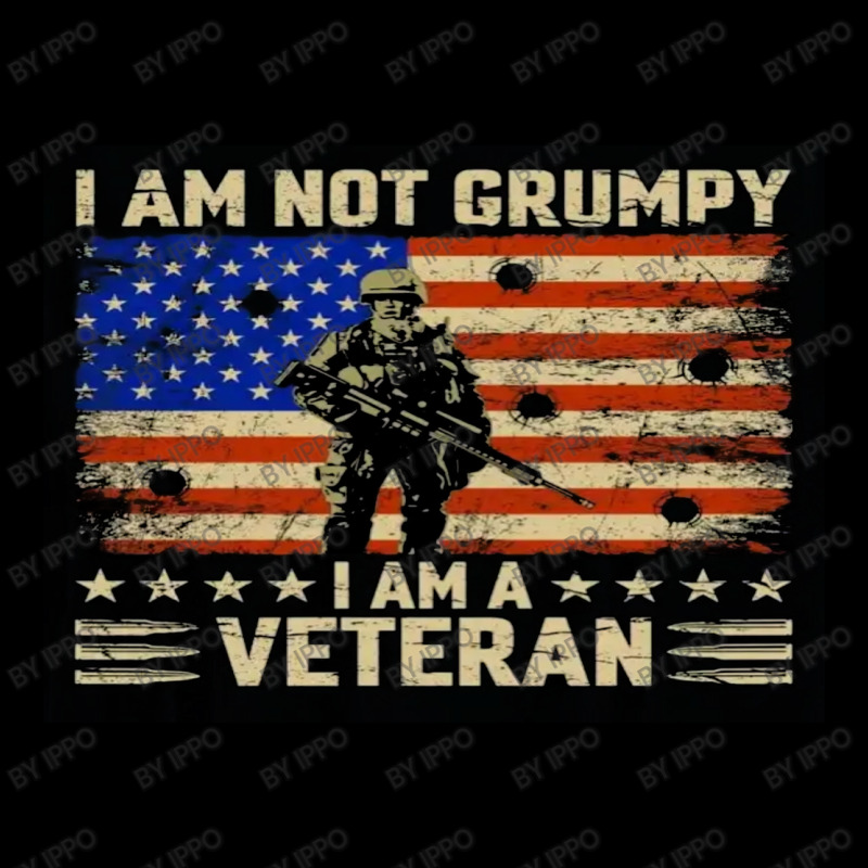 I'm Not Grumpy I'm A Veteran Pocket T-shirt | Artistshot