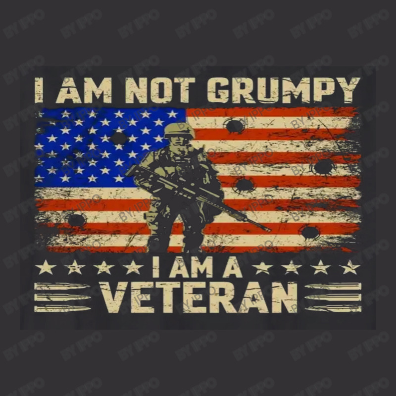 I'm Not Grumpy I'm A Veteran Vintage Hoodie And Short Set | Artistshot