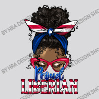 Proud Liberian Afro Messy Bun Latina Women's Triblend Scoop T-shirt | Artistshot